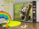 Гардероб за детска стая с три плъзгащи врати